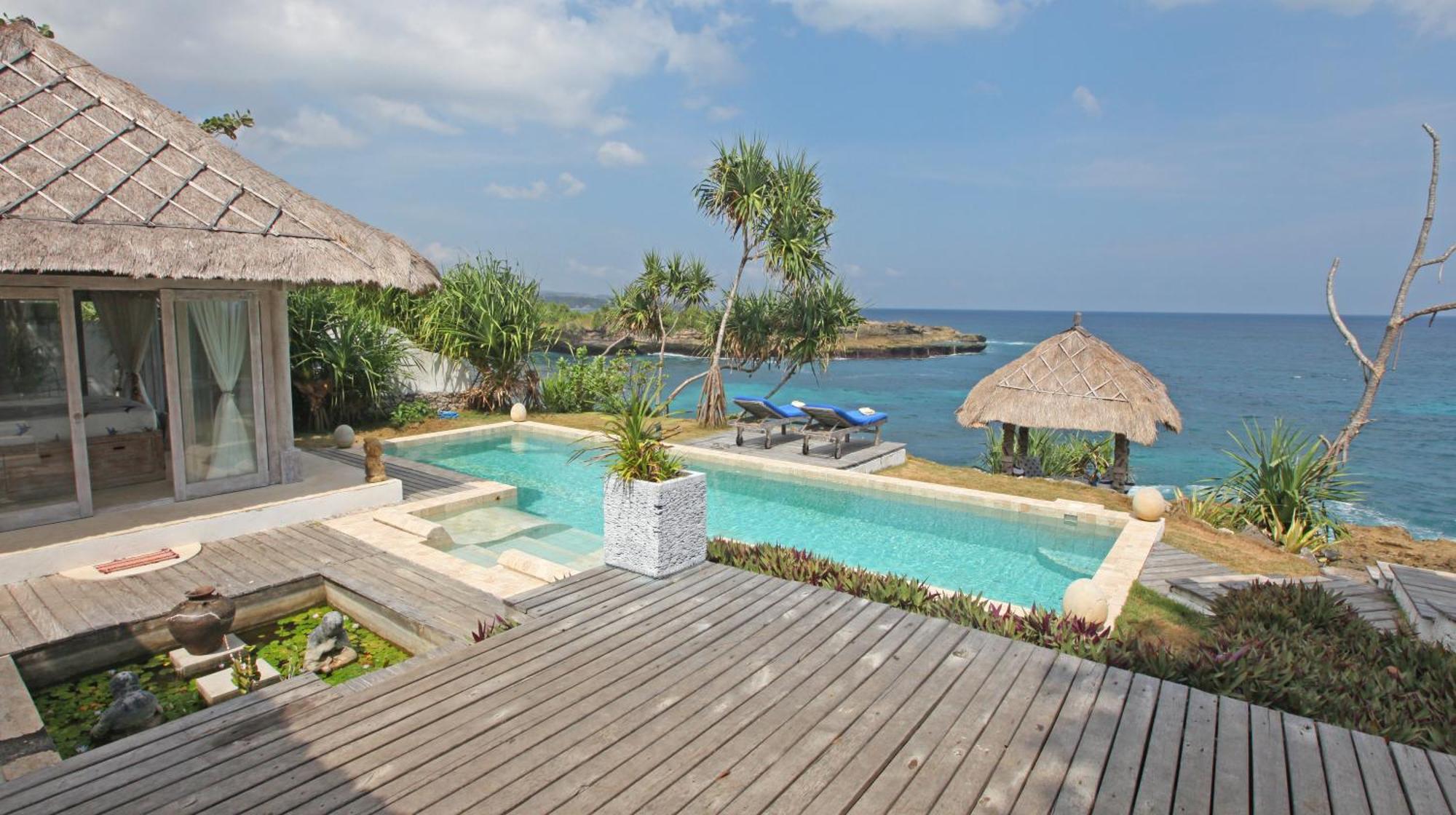 Villa Lumba Lumba - Oceanfront & Spectacular View! 누사 렘봉안 외부 사진