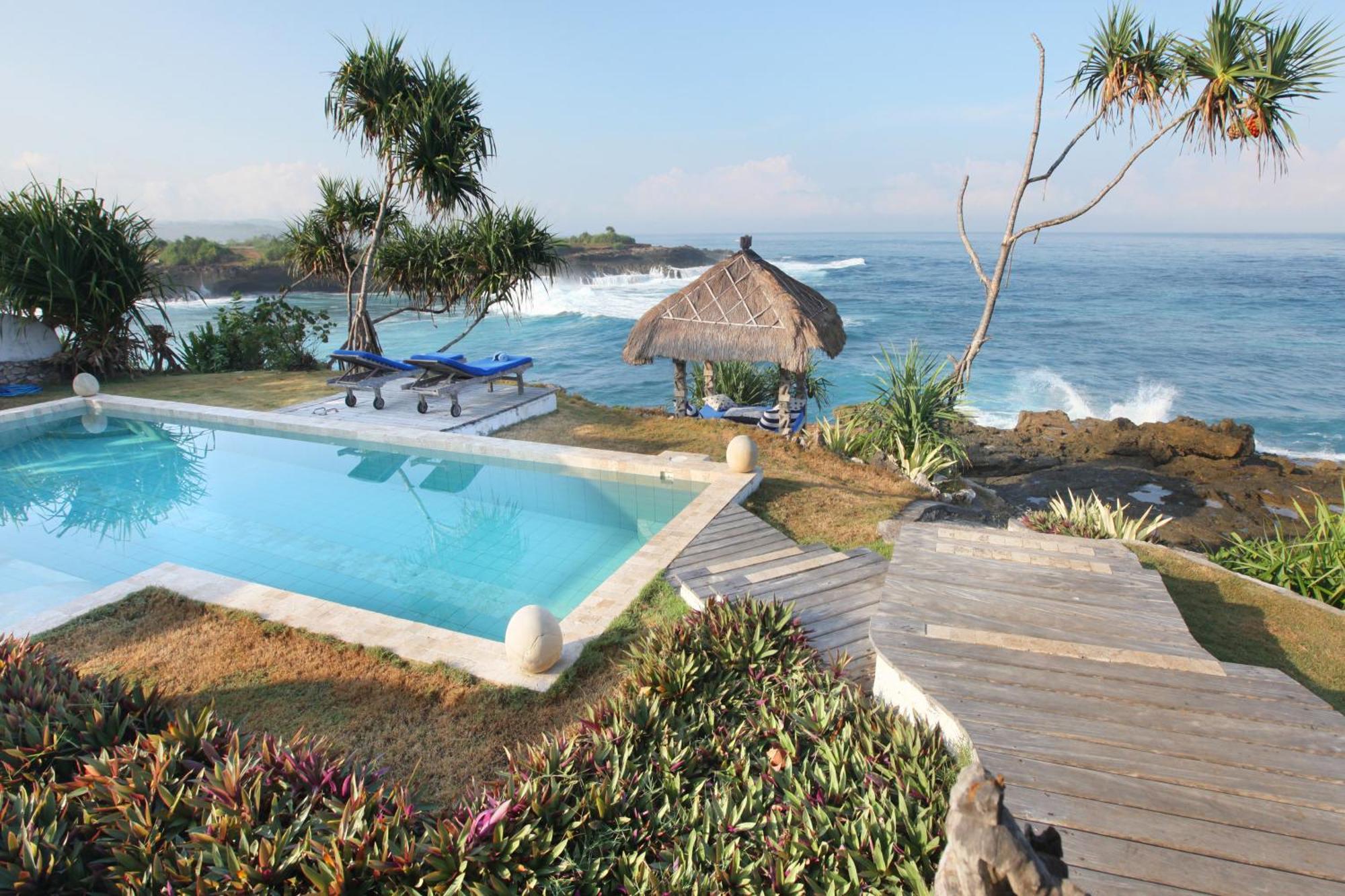 Villa Lumba Lumba - Oceanfront & Spectacular View! 누사 렘봉안 외부 사진